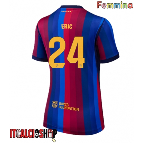 Barcelona Eric Garcia #24 Prima Maglia Femmina 2026-27 Manica Corta